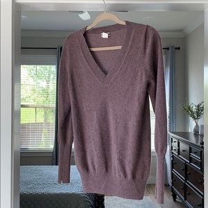 100% cashmere J. Crew sweater